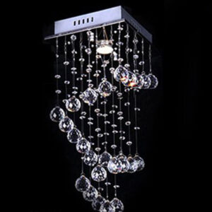 Modern Crystal Raindrop Chandelier