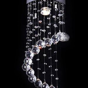 Modern Crystal Raindrop Chandelier