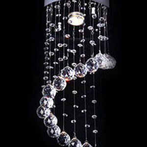 Modern Crystal Raindrop Chandelier