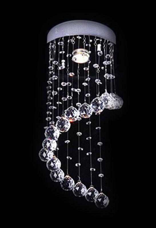 Modern Crystal Raindrop Chandelier