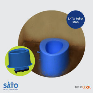 PVC sato pan elderly seating toilet stool