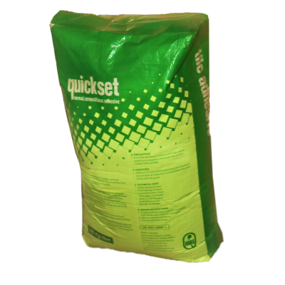Quickset adhesive