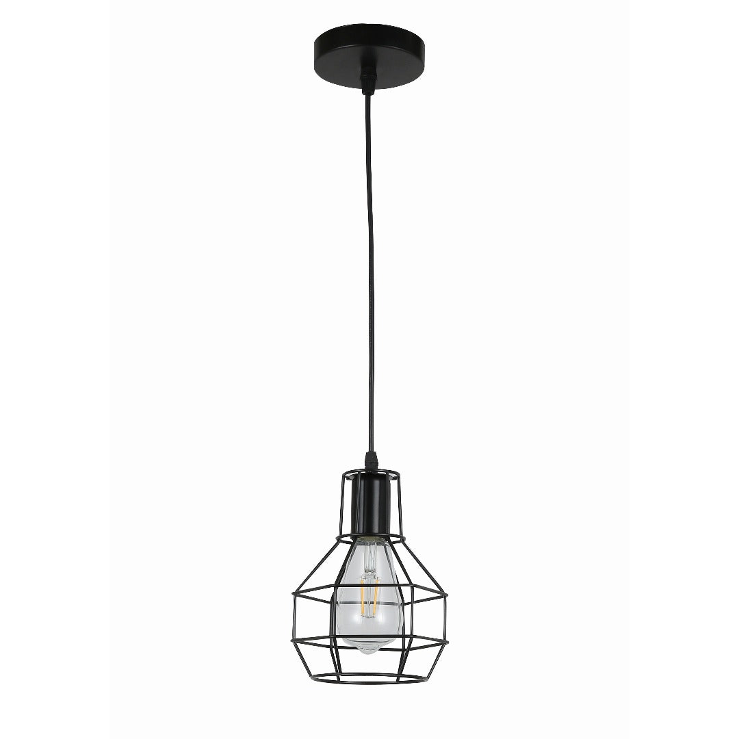 Retro Cage Pendant Light