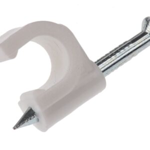 Round Cable Clips 18mm