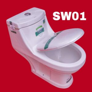 SW 01 sawa one piece combined ceramics toilet