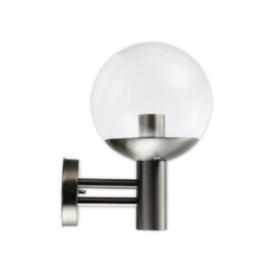 Searchlight Orb Stainless Steel Outdoor Wall Light