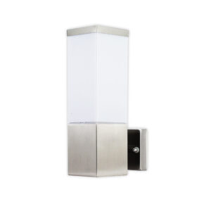 Silver Rectangular Wall Light