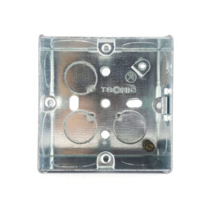 Single Galvanised Iron Switch Box
