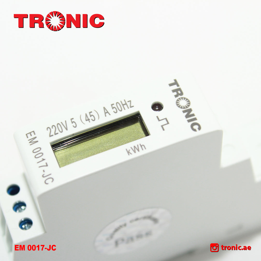 Single Phase Energy Meter EM 0017 JC