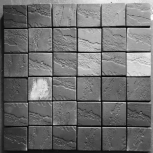 Cobblestones(150mm x 150mm x 50mm) – Charcoal (40 Pcs/M2)