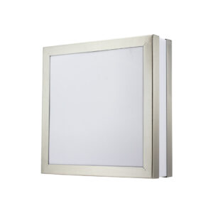 Square Silver Ceiling Light