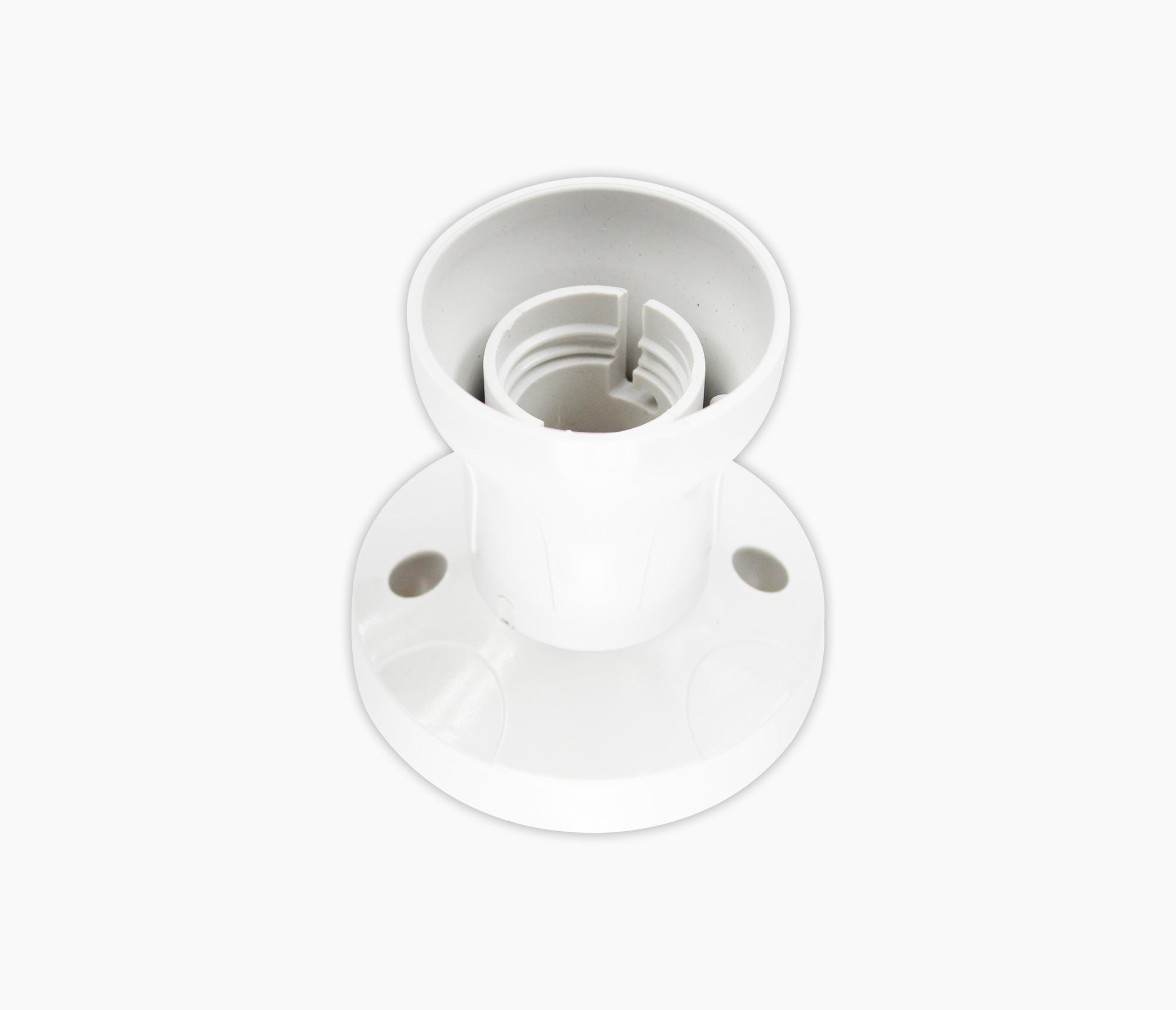 Straight 2 In 1 Batten Holder E27 B22