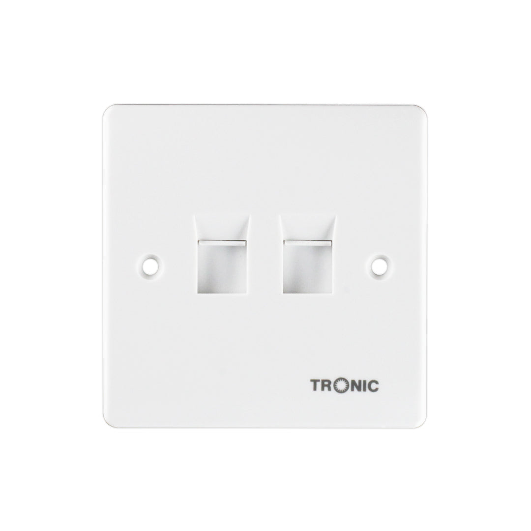 Telephone Socket White Rj11 6 Line