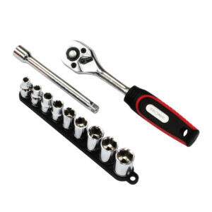 Driver and Socket Ratchet Set
