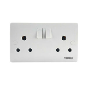 Twin Switch Socket 15A