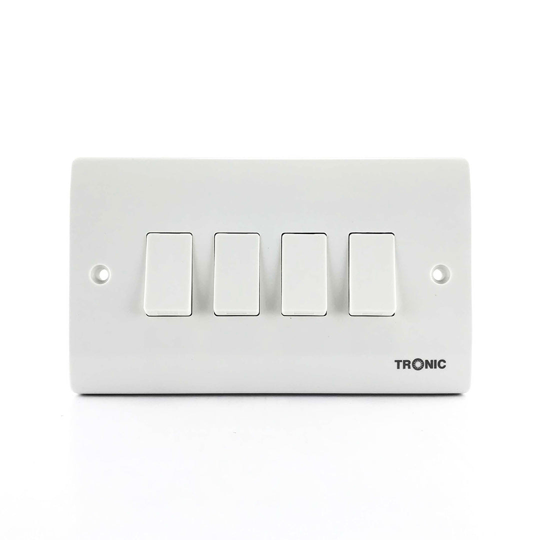 Tronic 4 Gang 2 Way Switch Standard