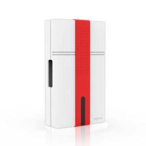 White & Red Door Bell