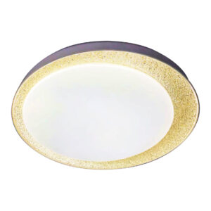 Transparent Gold LED Changeable (3 Shades) Ceiling Light