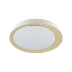 White With Yellow Half Moon LED Changeable (3 Shades) Ceiling light