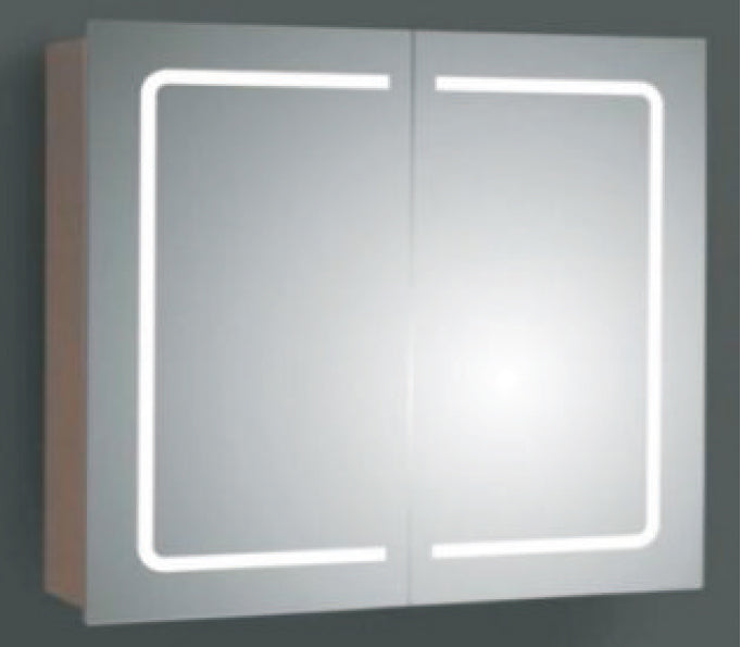 Tronic Mirror Light with Two Door Cabinet