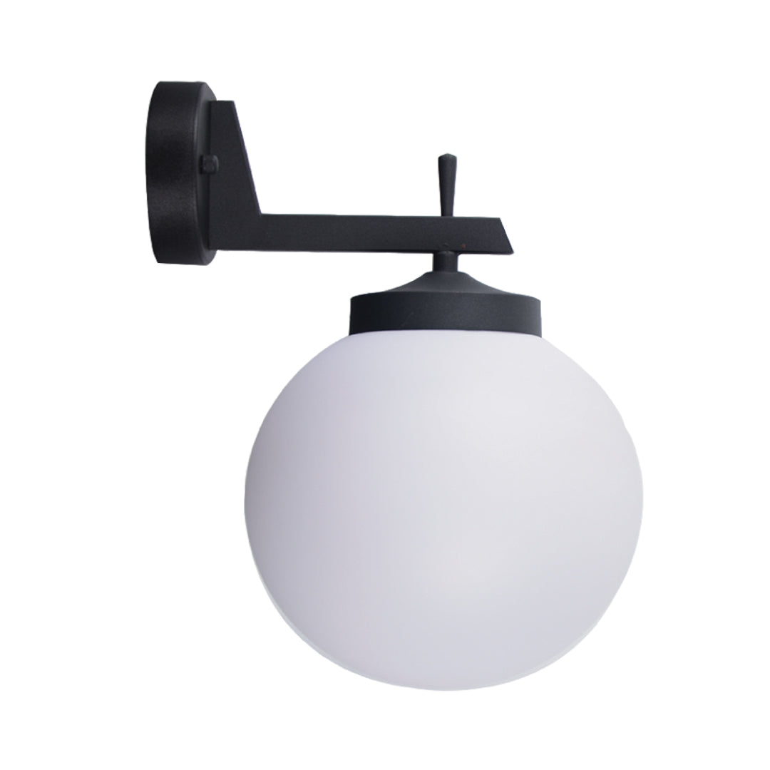 Tronic N Shaped White Globe Wall Light
