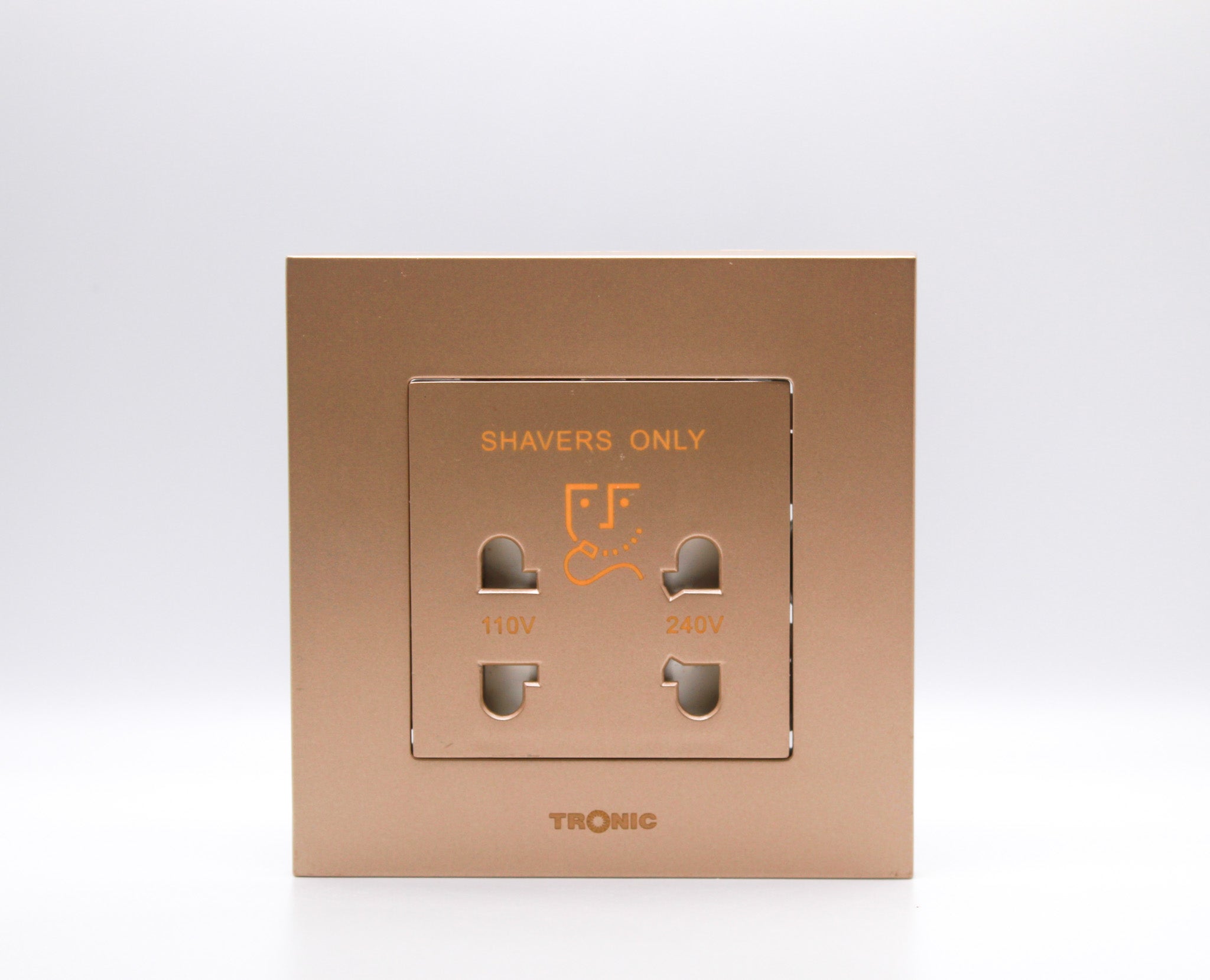 Tronic Shaver Socket Gold