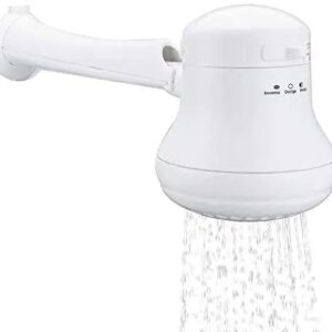 Wall support electric instant hot water shower head