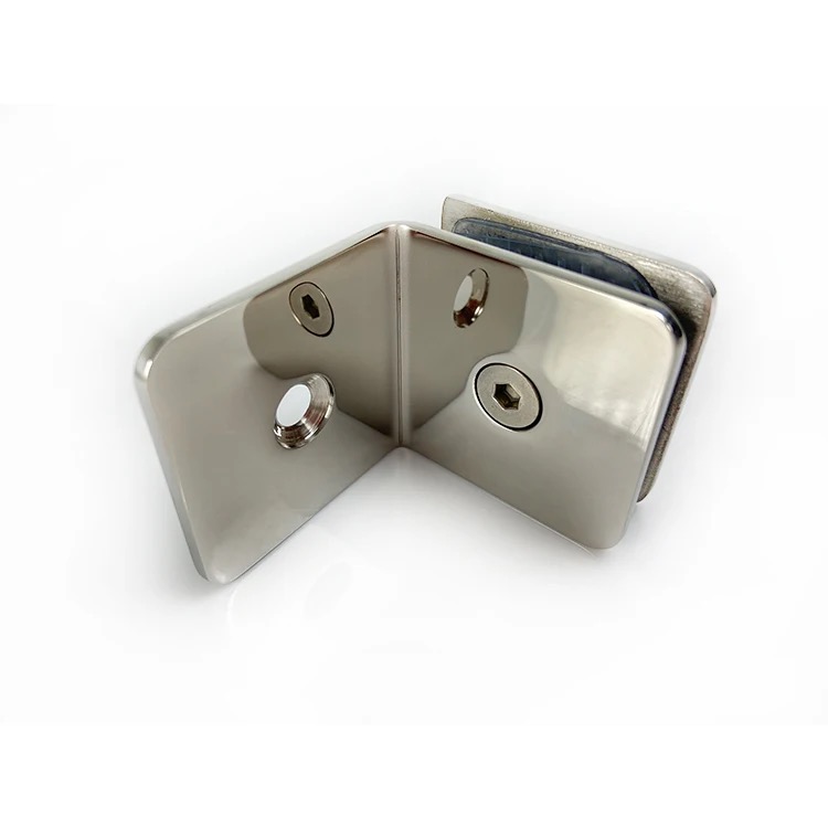 Wall to glass holder L