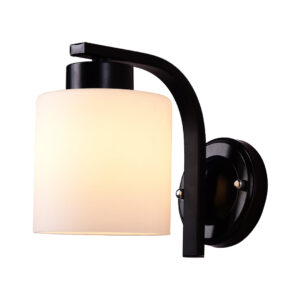 White Glass Wall Lamp