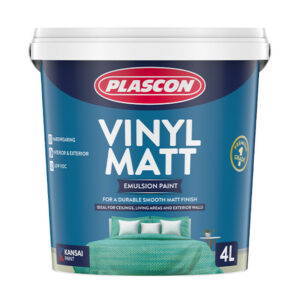 White Vinyl Matt Paint – PLASCON