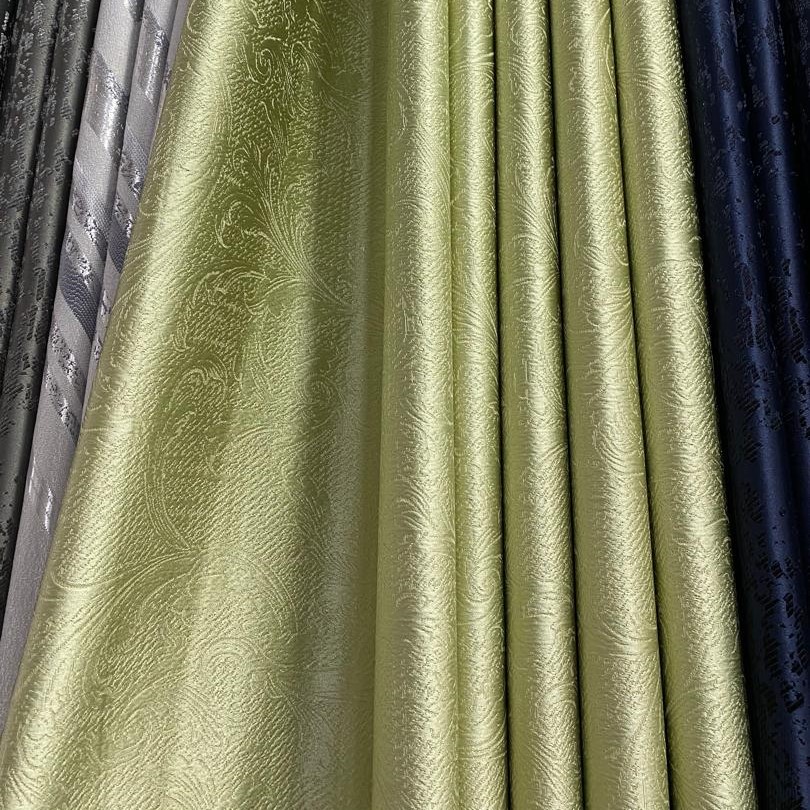 thick metallic floral curtain kampala